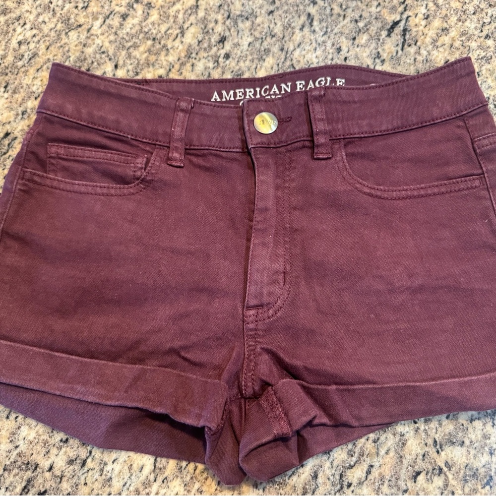 American Eagle High Rise Shortie Size 6